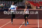 Girls under-13s 200 metres, North Eastern Track and Field Champs, Gateshead Stadium. Photo: David T. Hewitson/Sports for All Pics